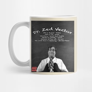 B&W Series - Dr. Zed Vector Mug